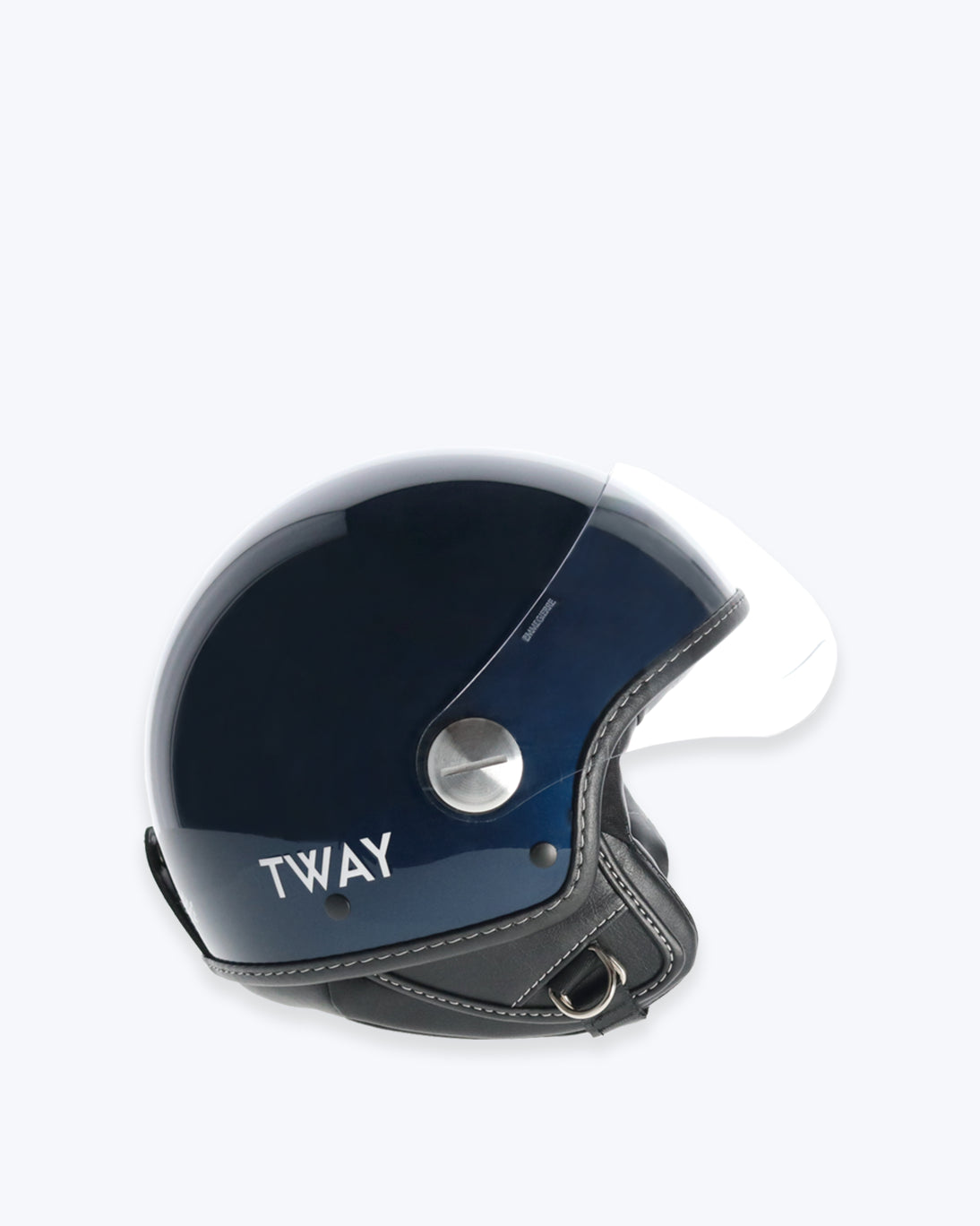 CASCO DE MOTO AZUL MARINO TWAY