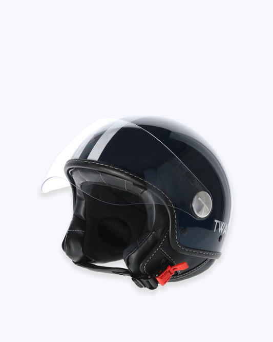 CASCO DE MOTO AZUL MARINO TWAY