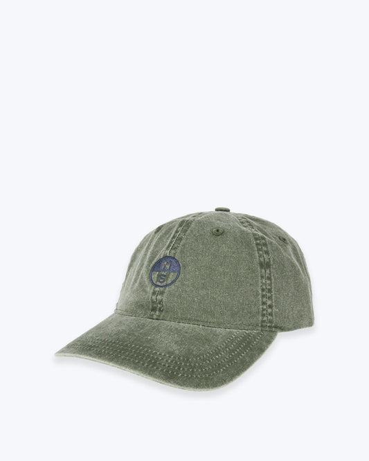 GORRA VERDE DESGASTADA NORTH SAILS