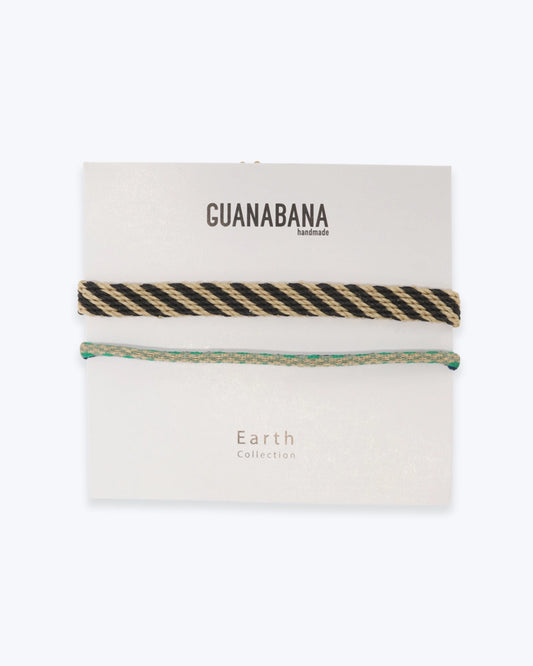 SET DE 2 PULSERAS GUANABANA