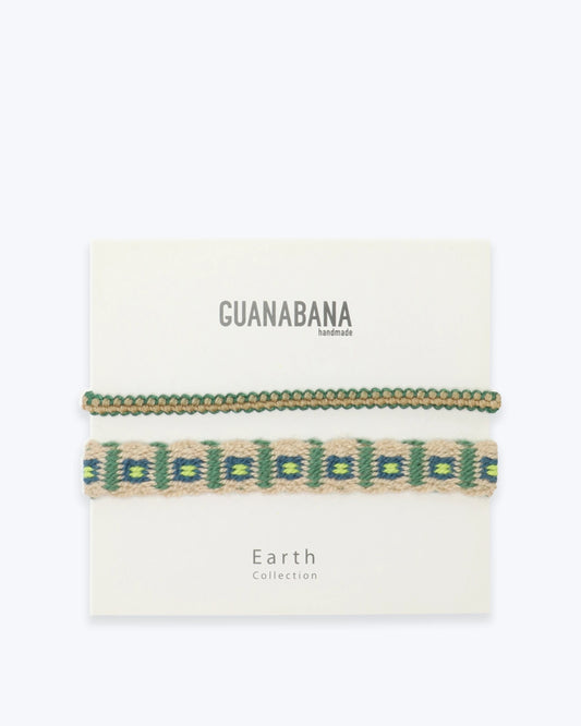 SET DE 2 PULSERAS GUANABANA