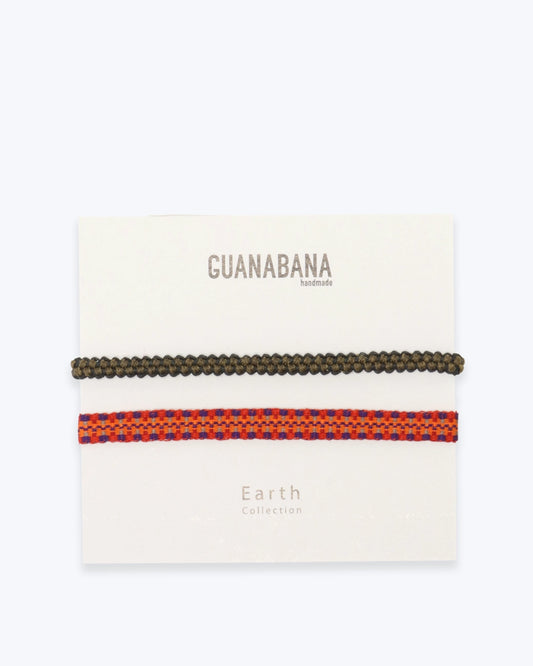 SET DE 2 PULSERAS GUANABANA