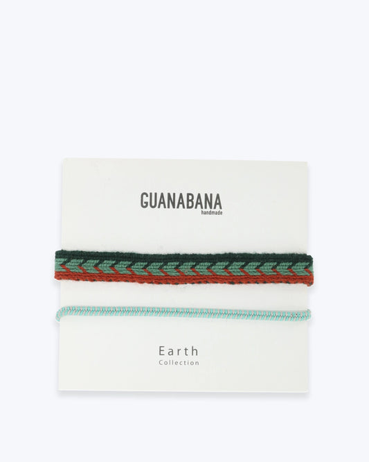 SET DE 2 PULSERAS GUANABANA