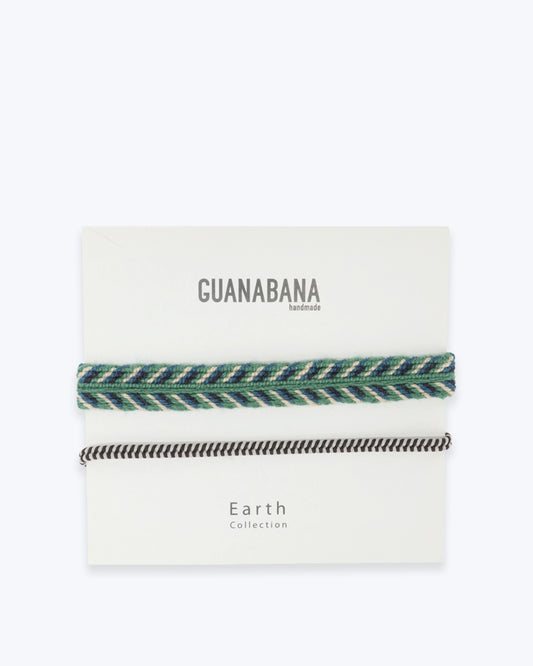 SET DE 2 PULSERAS GUANABANA