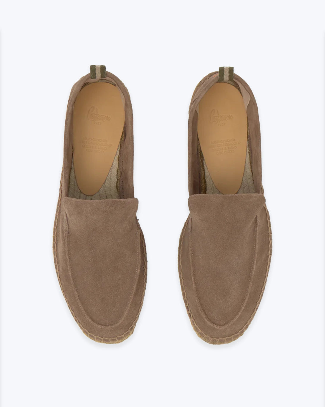 ALPARGATAS MOCASÍN DE ANTE CASTAÑER