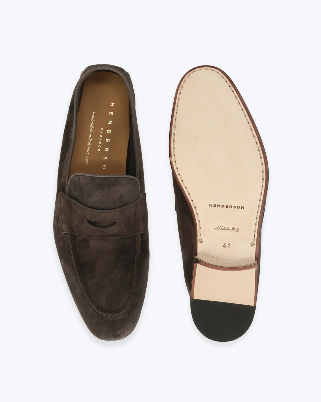 MOCASÍN DE ANTE CASHMERE MARRÓN HENDERSON