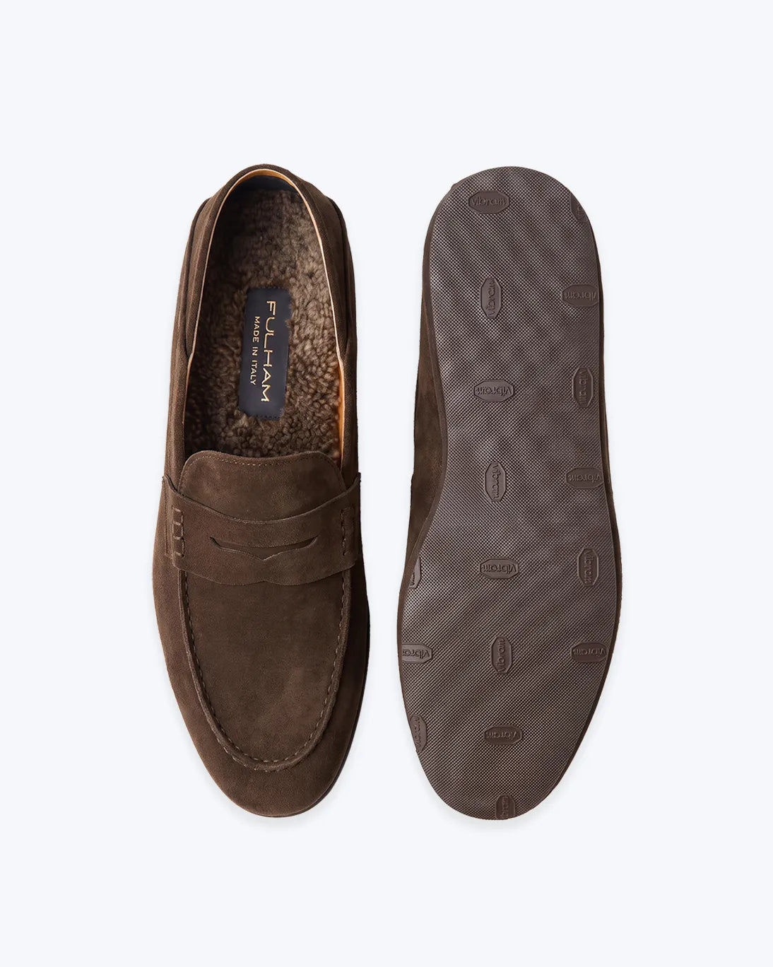 ZAPATILLAS DE CASA DE ANTE CACAO FULHAM