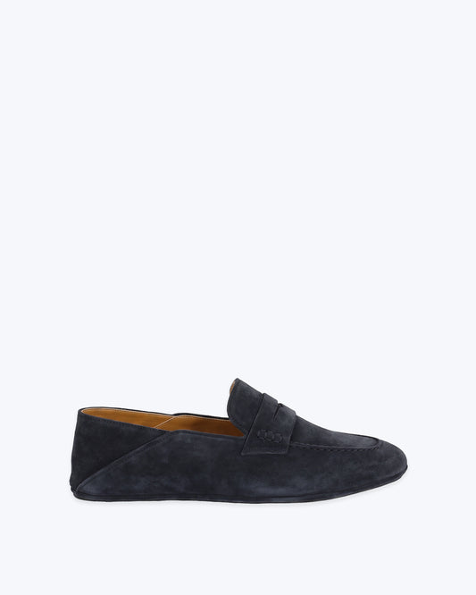 ZAPATILLAS DE CASA DE ANTE AZUL FULHAM