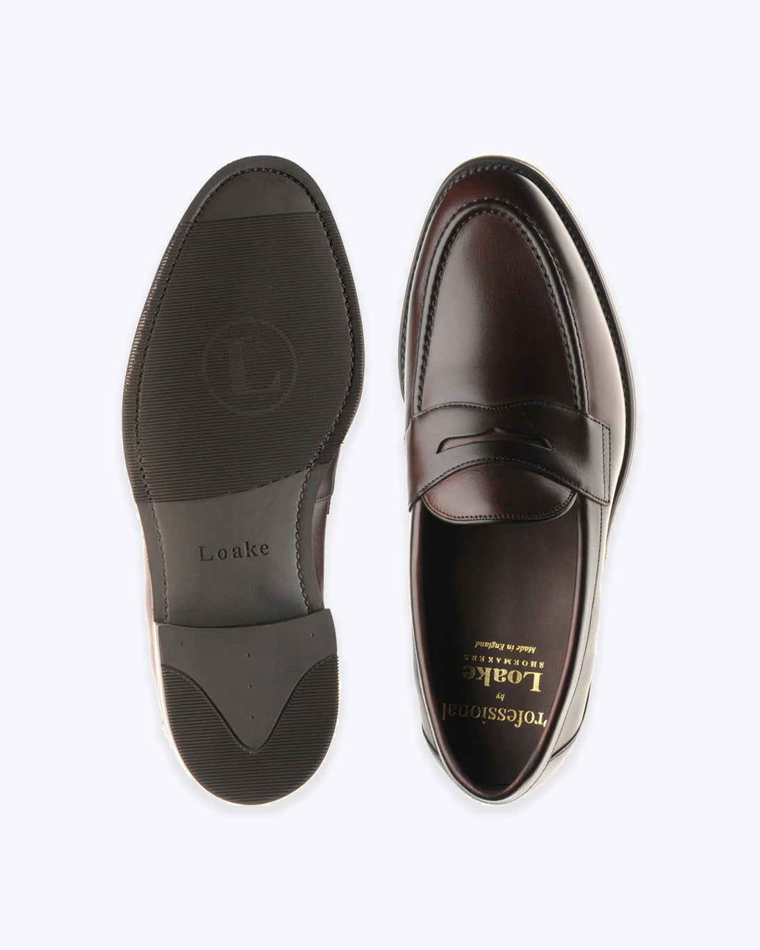 MOCASINES IMPERIAL MARRÓN OSCURO LOAKE