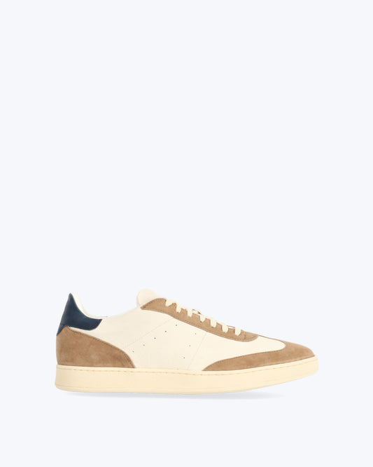 ZAPATILLAS BLANCAS Y BEIGE MANOVIE TOSCANE