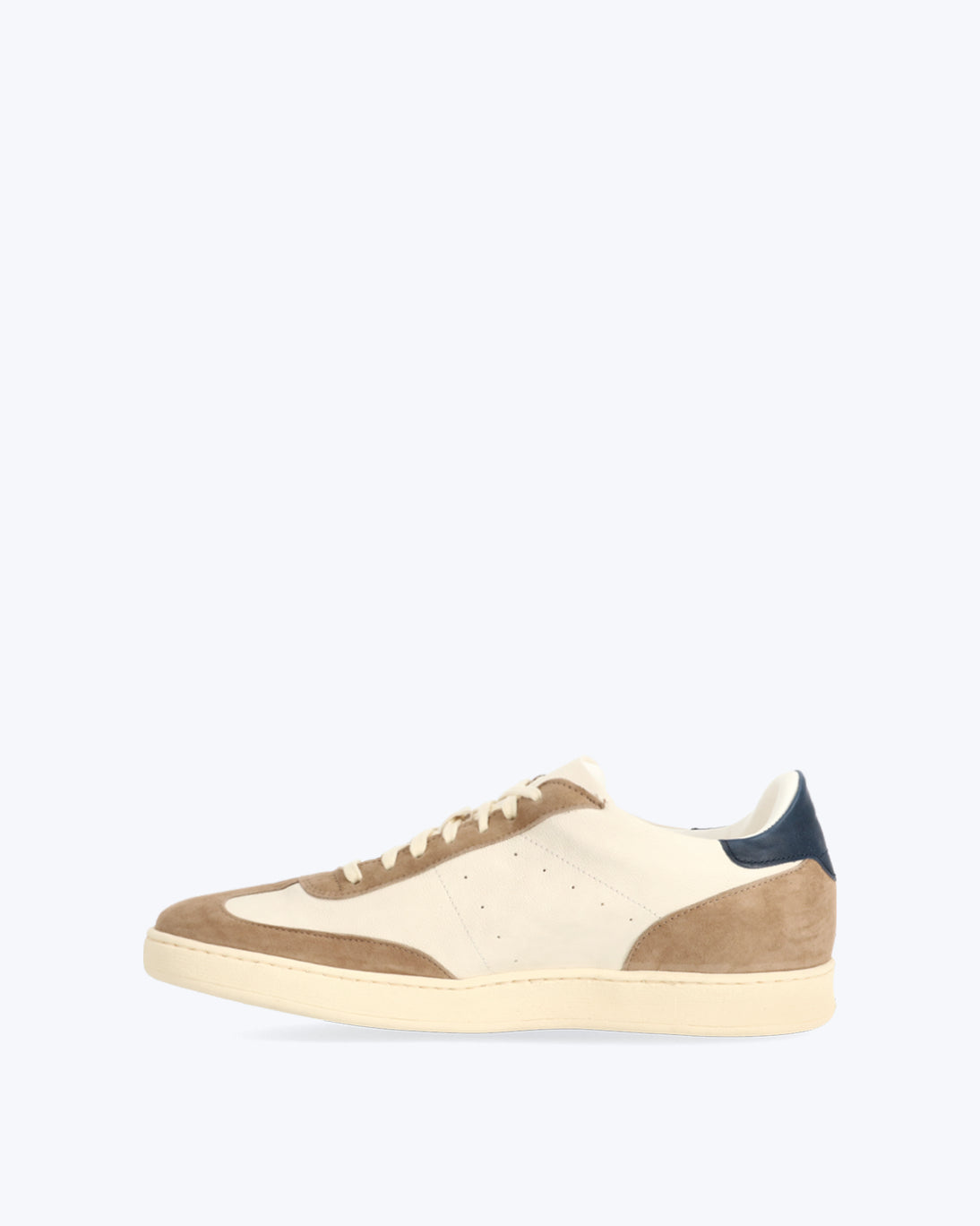 ZAPATILLAS BLANCAS Y BEIGE MANOVIE TOSCANE