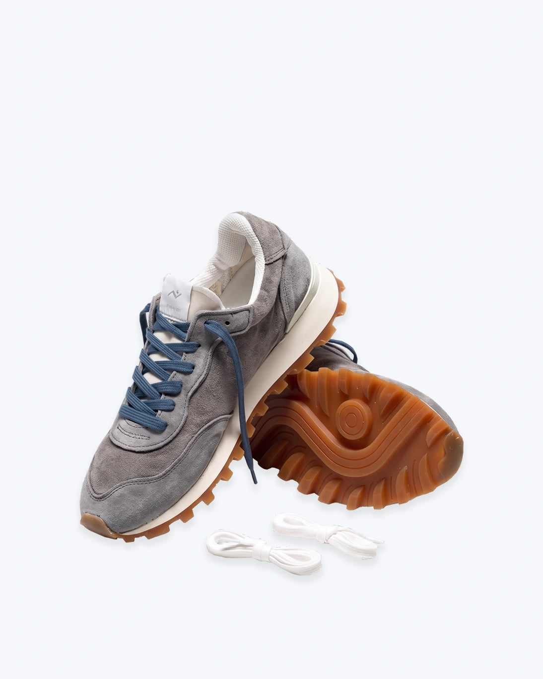 ZAPATILLAS DE ANTE GRIS NO MAP SOCIETY