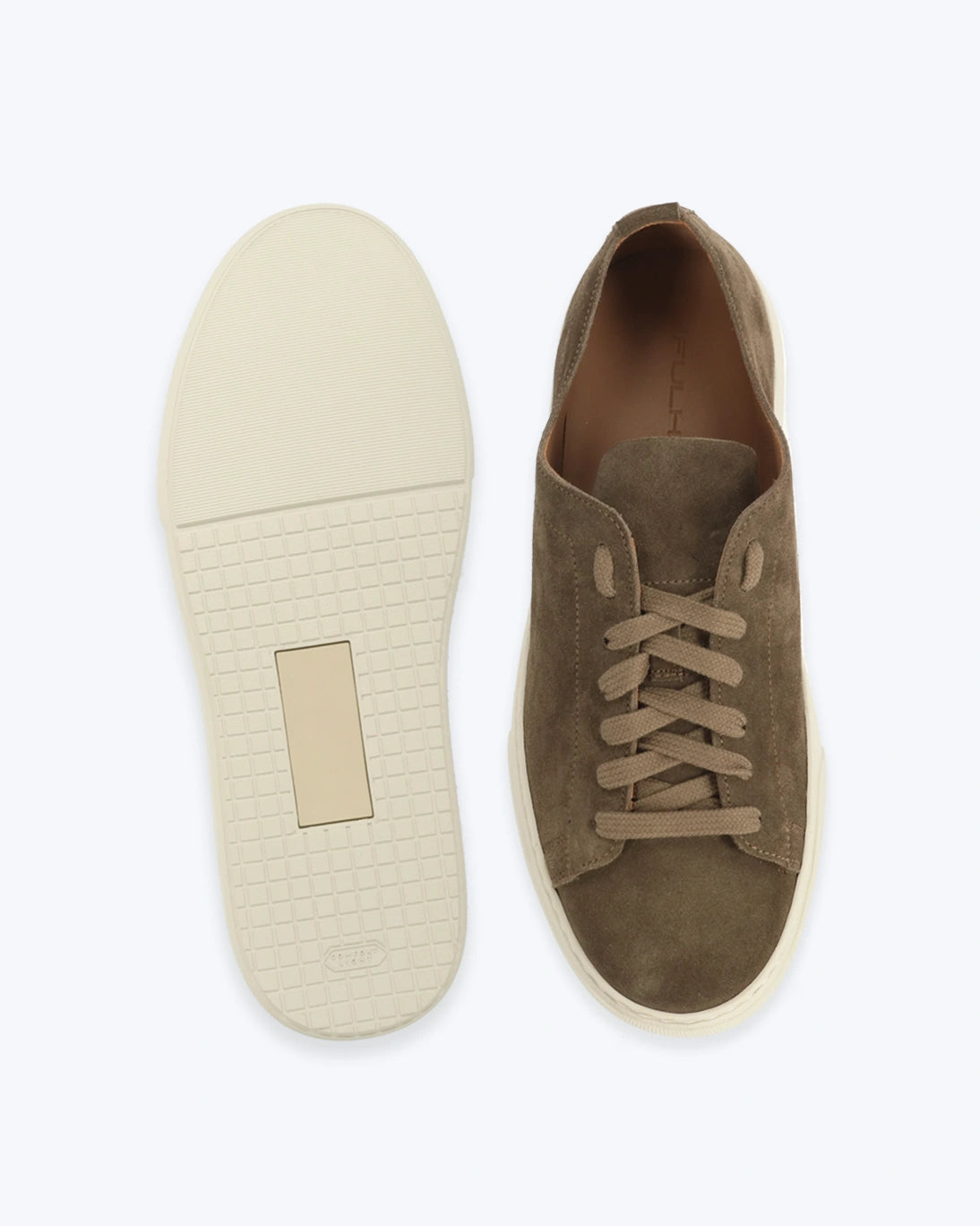 ZAPATILLAS DE ANTE VERDES FULHAM