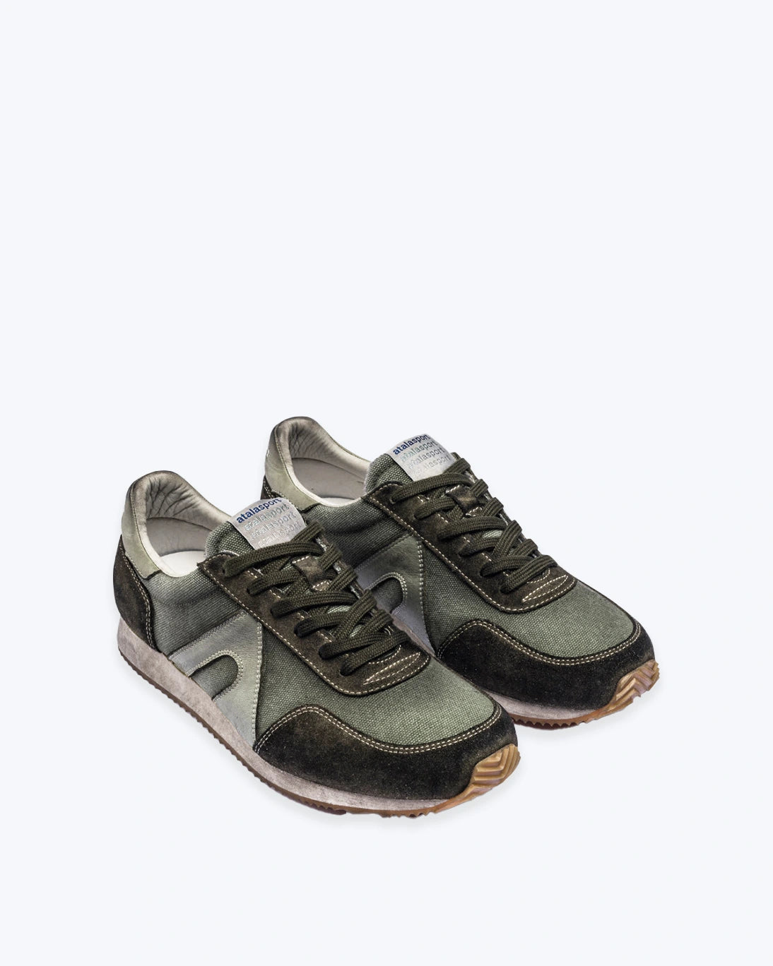 ZAPATILLAS SUPER CANVAS DIRTY VERDES ATALASPORT