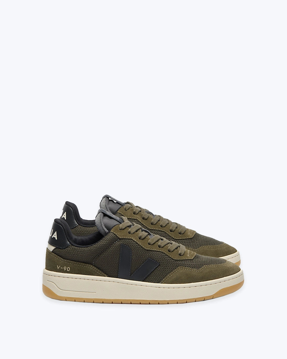 ZAPATILLAS V-90 B-MESH OLIVE BLACK VEJA