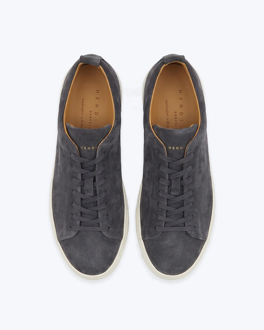 ZAPATILLAS CLÁSICAS DE ANTE ASFALTO HENDERSON