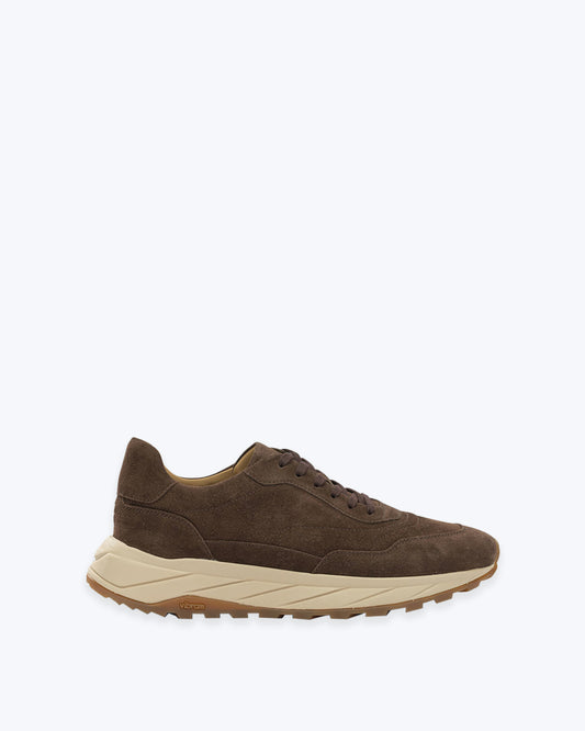 ZAPATILLAS DEPORTIVAS DE ANTE CAFÉ HENDERSON