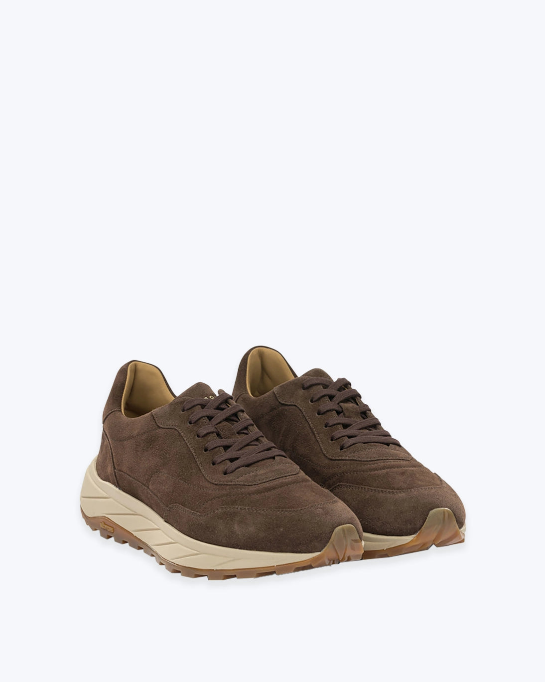 ZAPATILLAS DEPORTIVAS DE ANTE CAFÉ HENDERSON