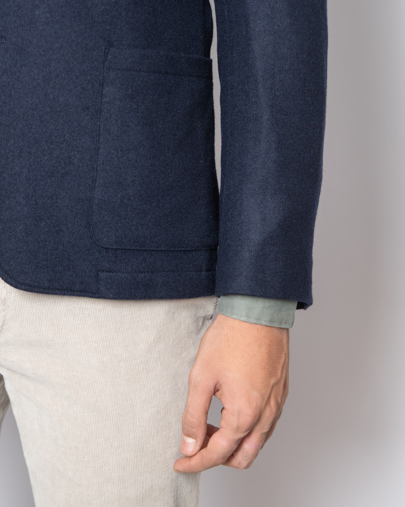 BLAZER CASHMERE ALTEA 02/AZUL / XXL