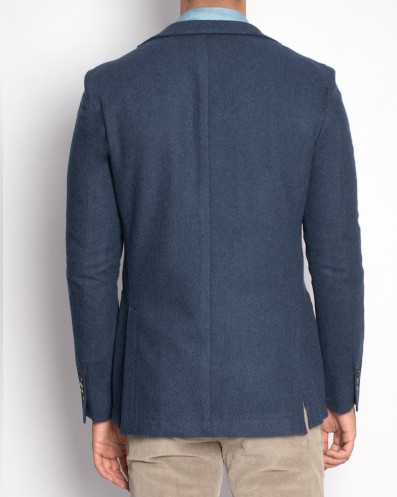 BLAZER CASHMERE BREUER 02/AZUL / 56