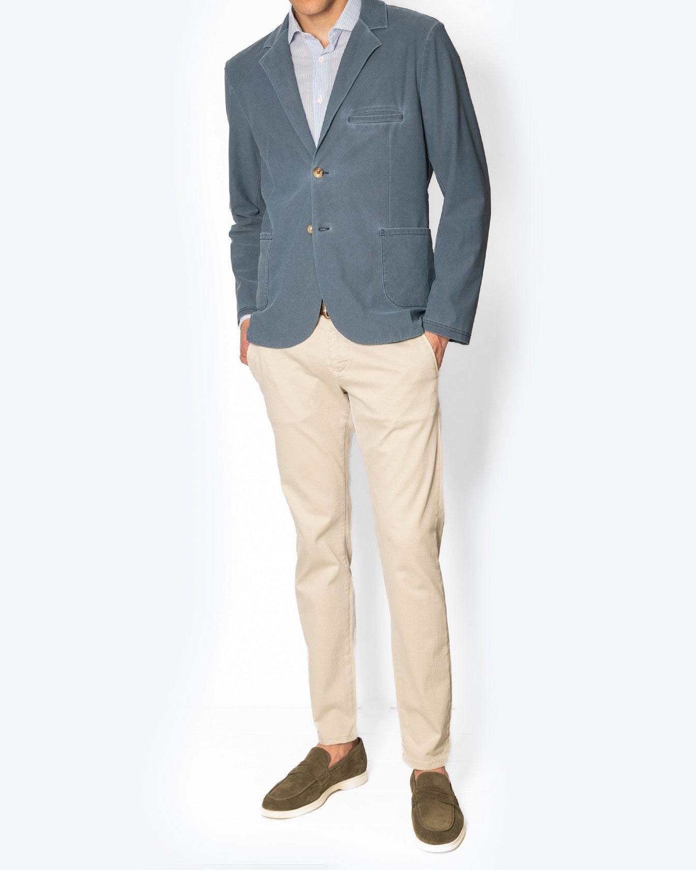 BLAZER CALA 1789 LFA06/AZUL / XXL