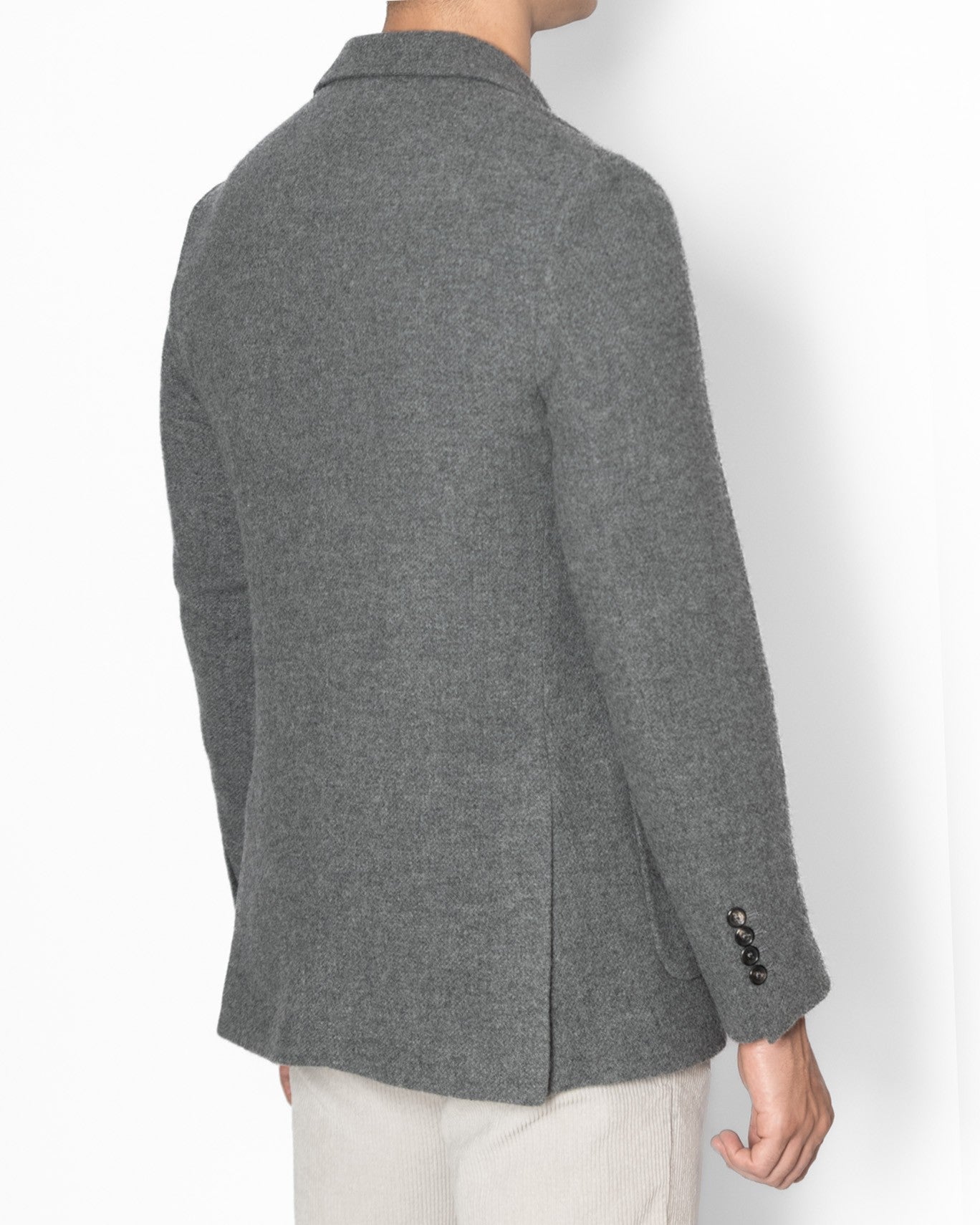 BLAZER LANA-CASHMERE CIRCOLO 001/GRIS / 56