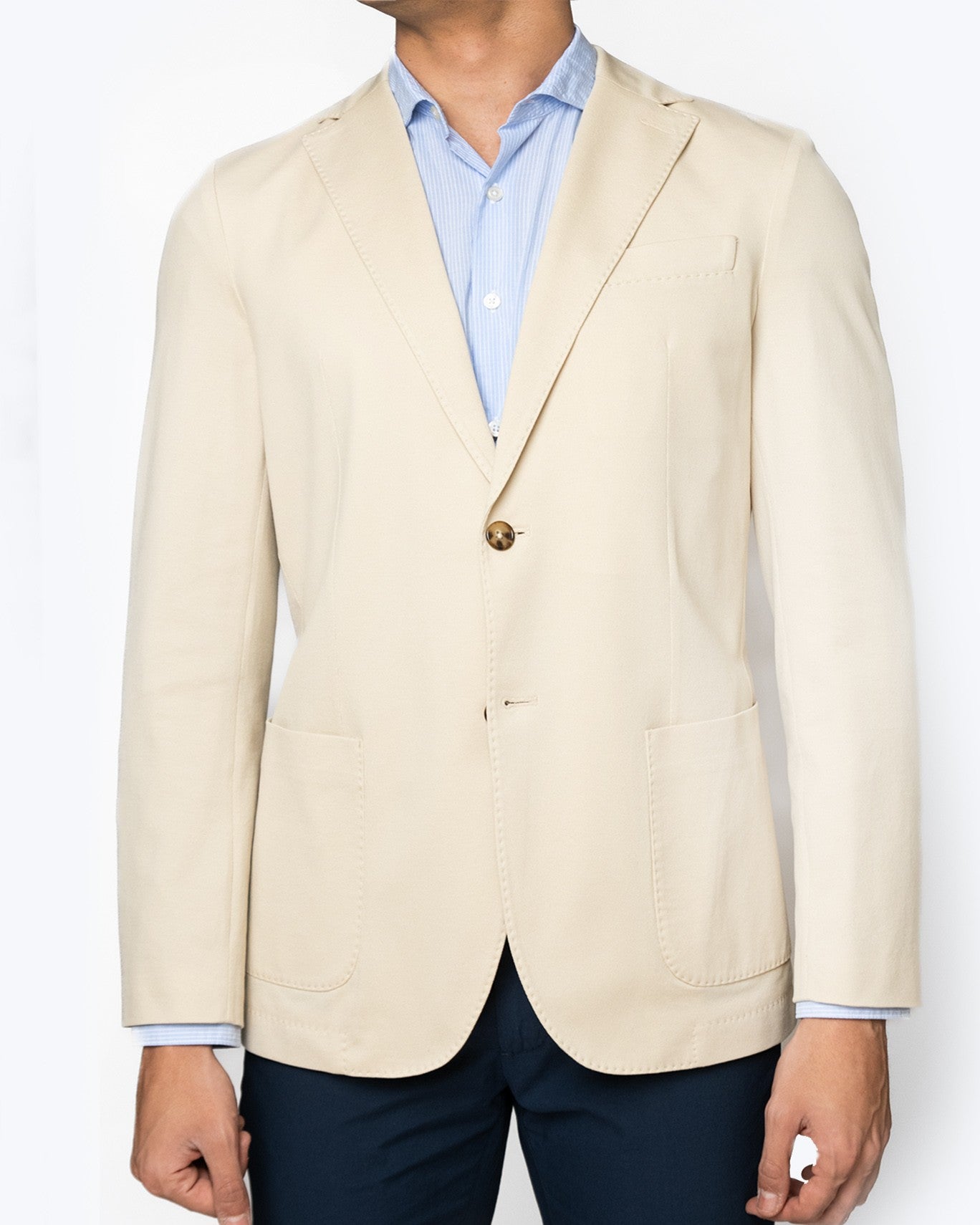 BLAZER CIRCOLO 781/PIQUE BEIGE / 58