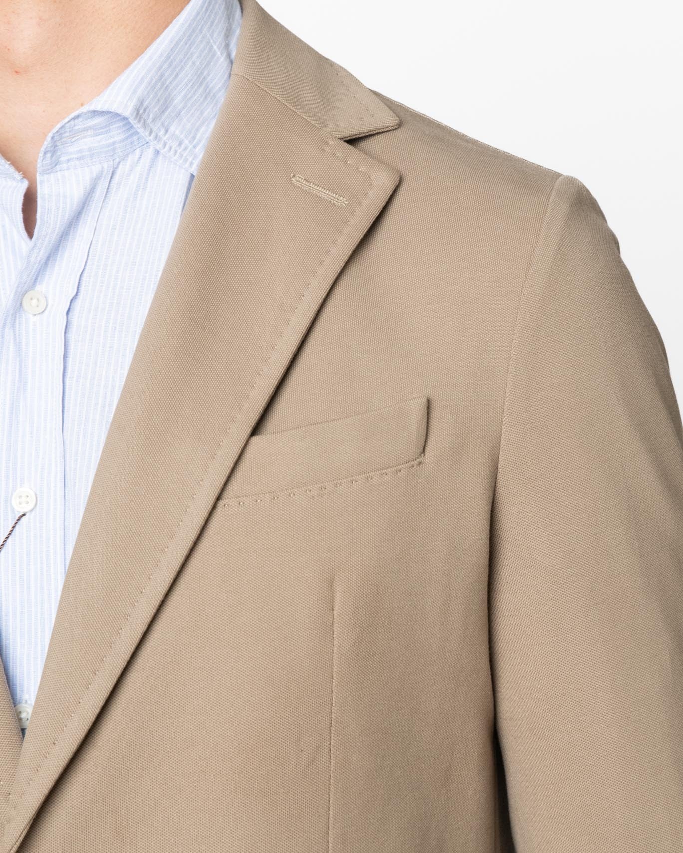 BLAZER CIRCOLO 747/PIQUE BEIGE OSC. / 58