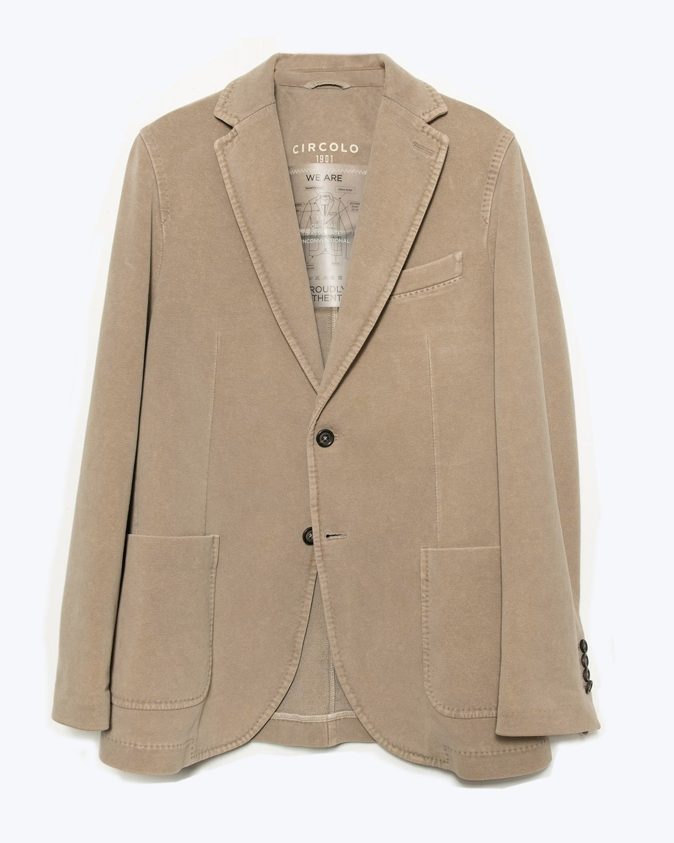 BLAZER CIRCOLO 2021/BEIGE OSC. / 56