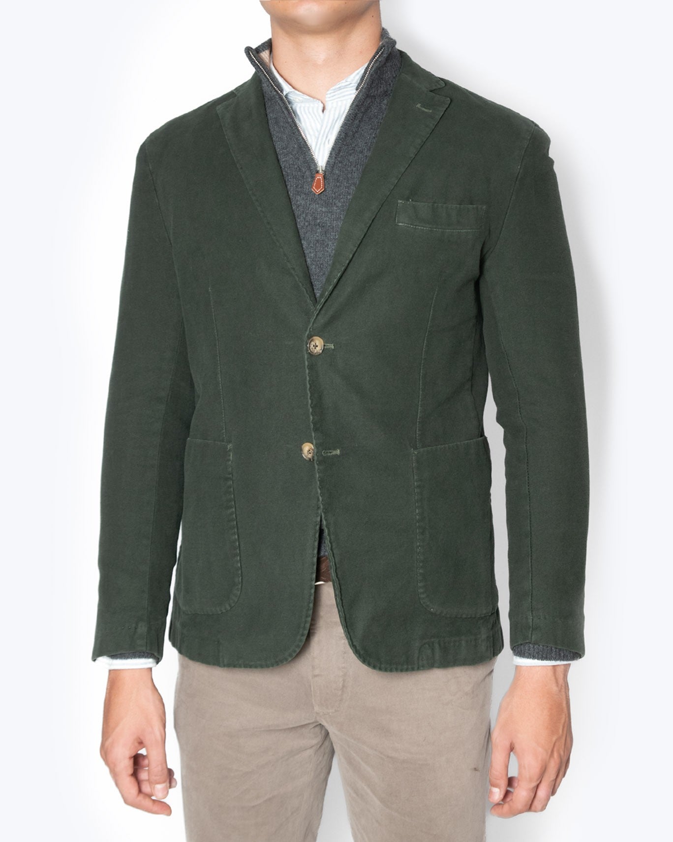 BLAZER JERRY KEY 54/VERDE OSC. / 56