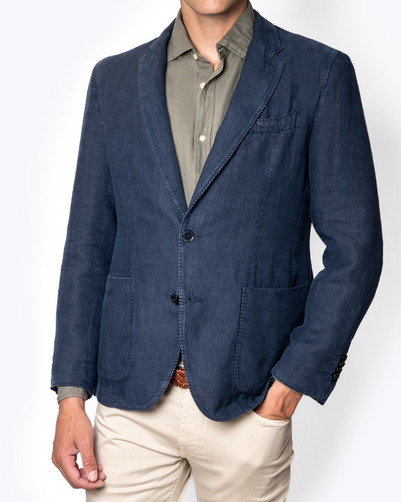 BLAZER LINO L.B.M. 1911 1/AZUL / 58