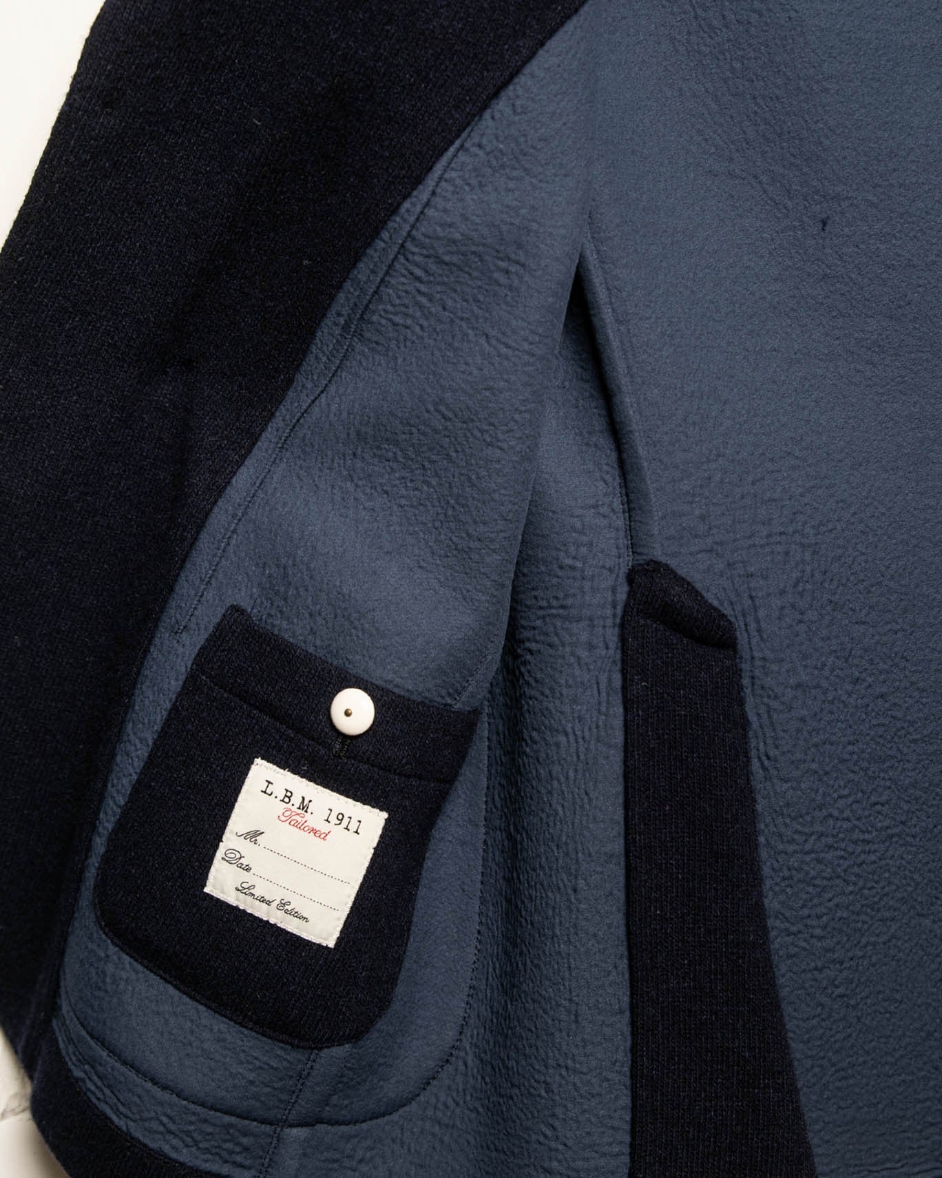 BLAZER CASHMERE L.B.M. 1911 3/NAVY / 58