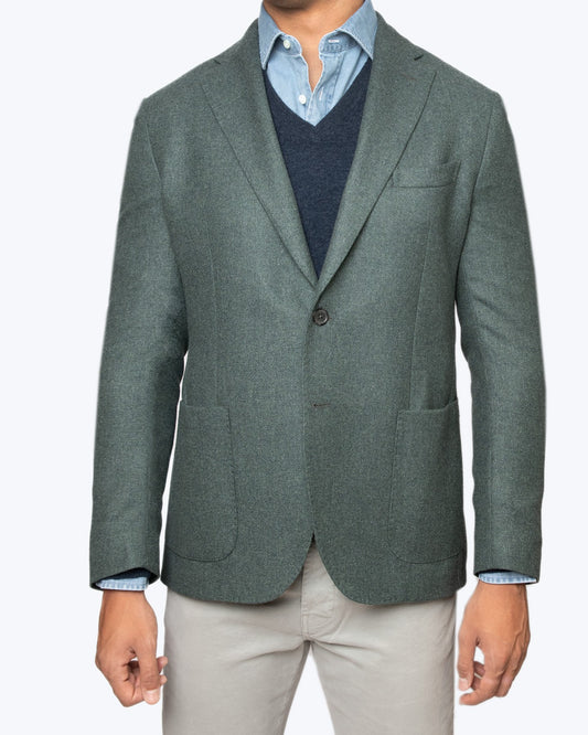 BLAZER L.B.M. 1911 7/CASHMERE VERDE / 56