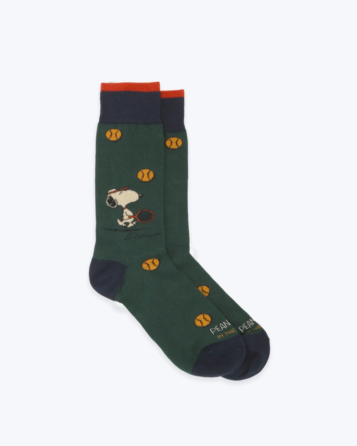 CALCETINES INTHEBOX 0007/VERDE SNOOPY / L/XL