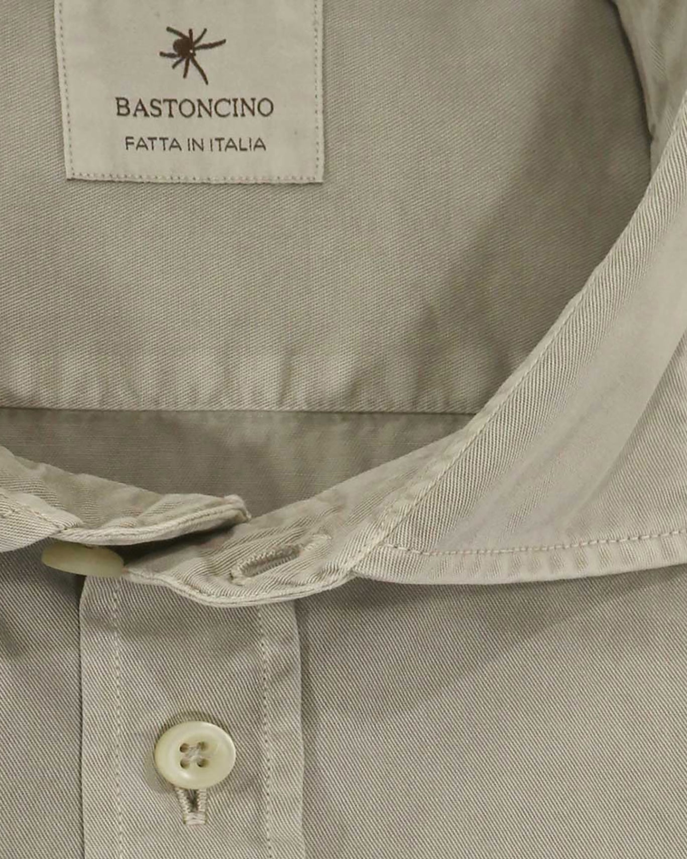 CAMISA BASTONCINO 3/PIEDRA / 45