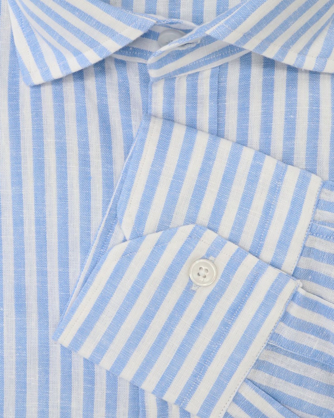 CAMISA  BASTONCINO 1/BL.RAYA AZUL CL. / 44