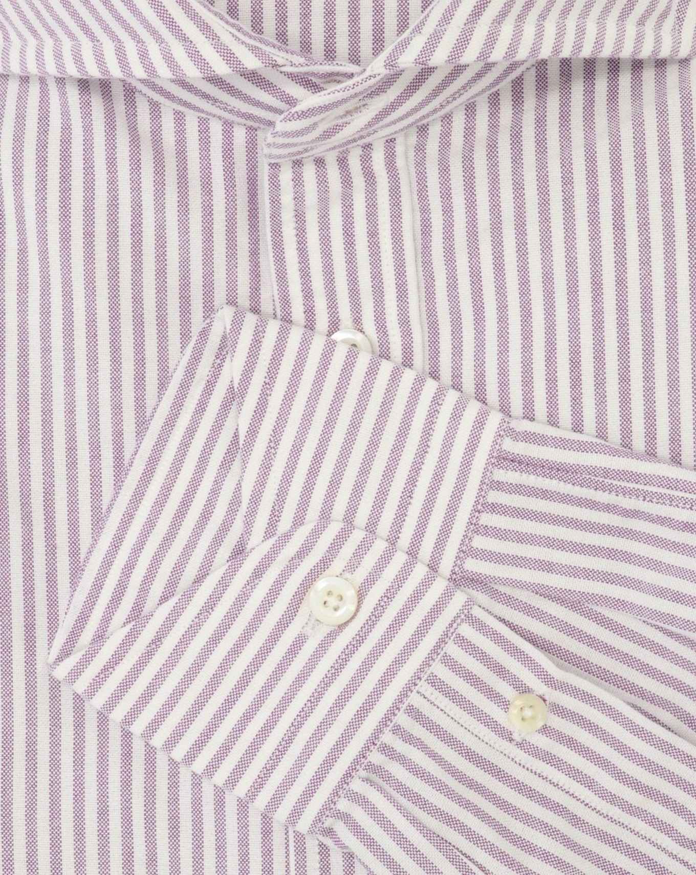 CAMISA BOLZONELLA 6200/BL.RAYAS VIOLETA / 43