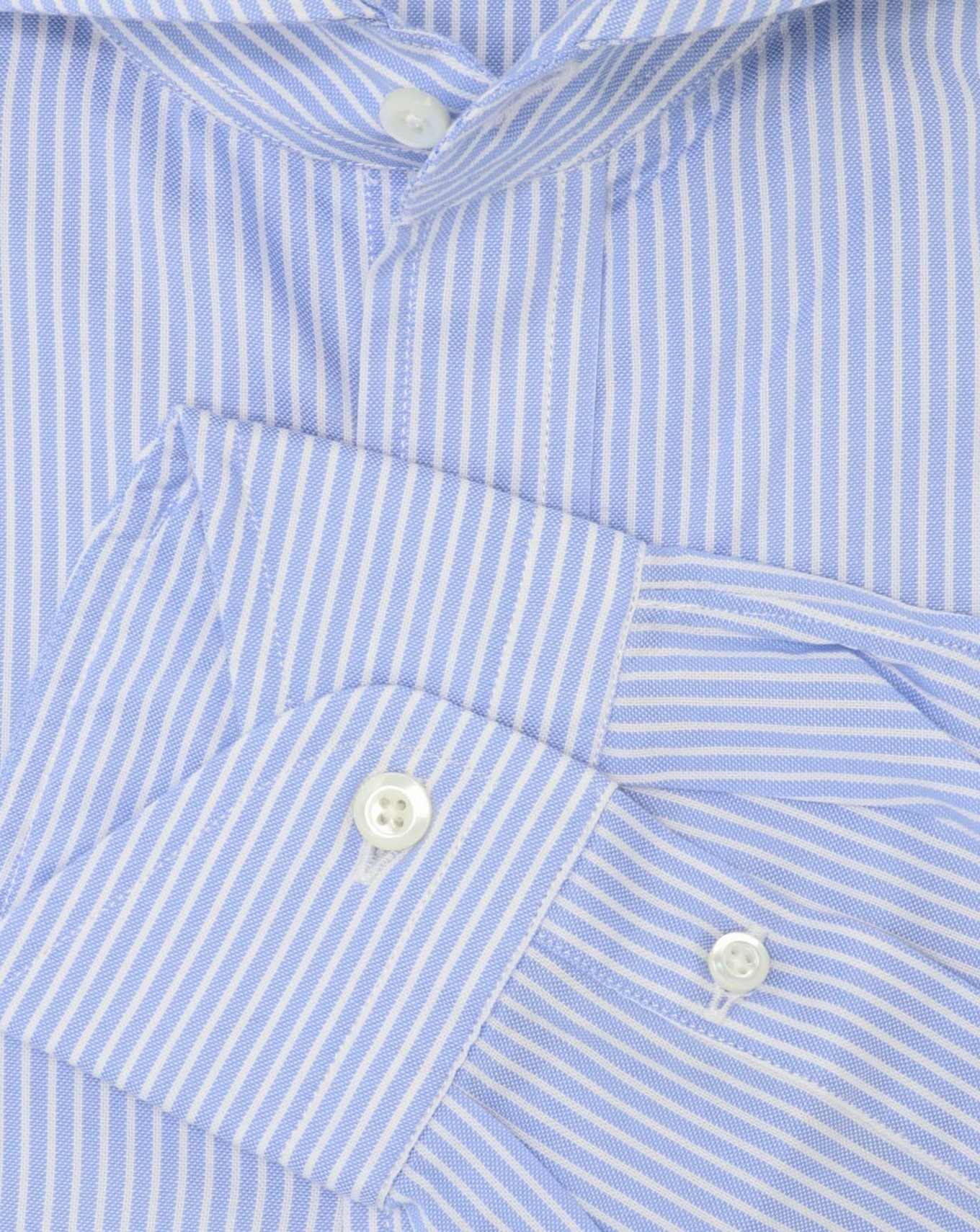 CAMISA BOLZONELLA 7208/AZUL RAYAS BL / 44