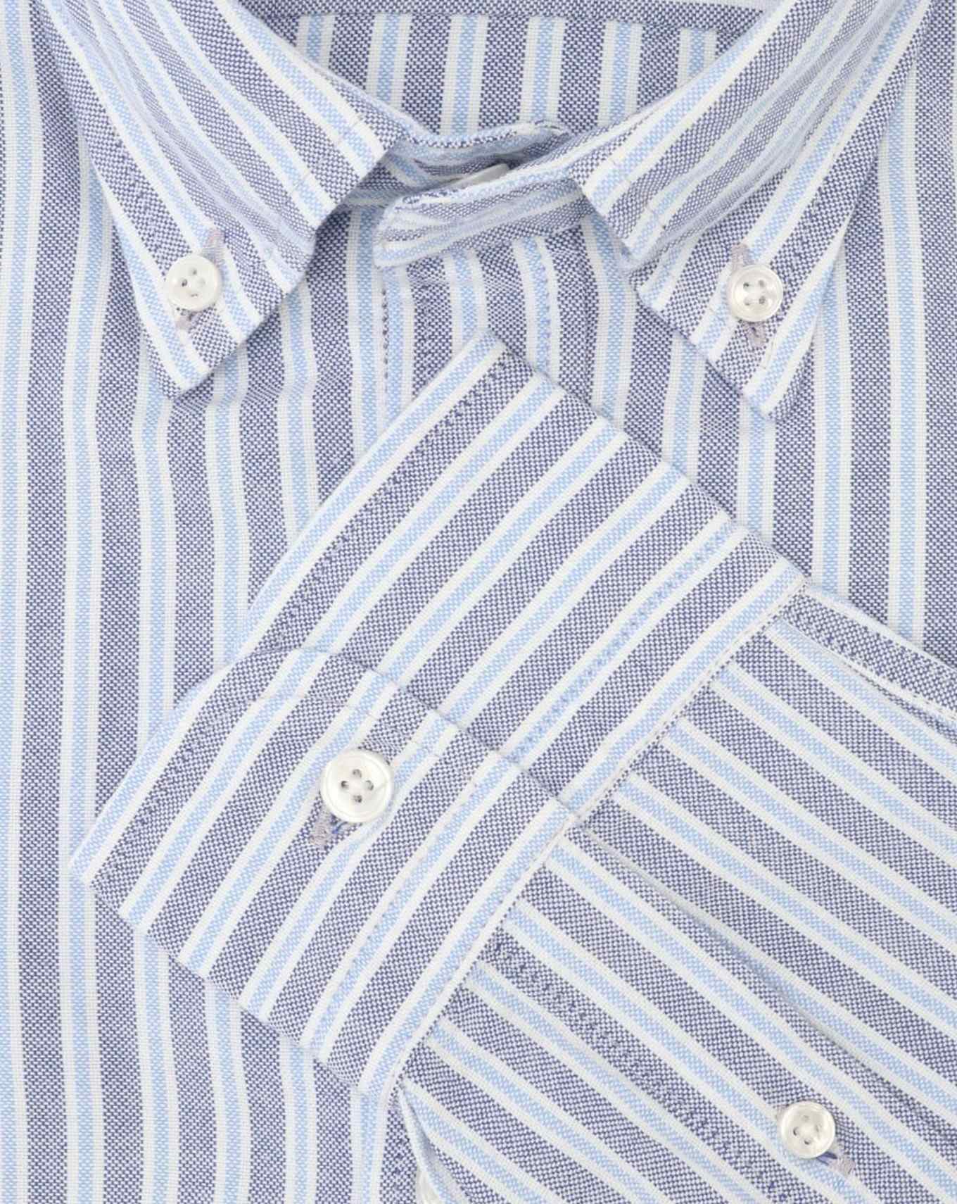 CAMISA TWAY 002/RAYAS NAVY-AZUL CL. / 6