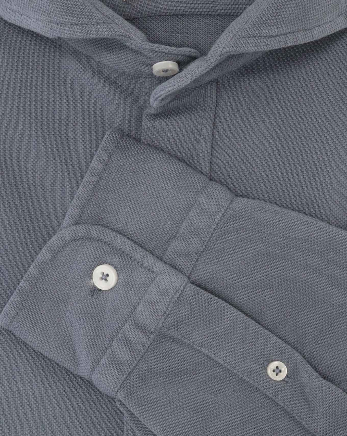 CAMISA DE PIQUÉ TWAY PIQUE GRIS / 6