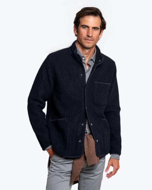 CHAQUETA JOCK NAVY HARTFORD