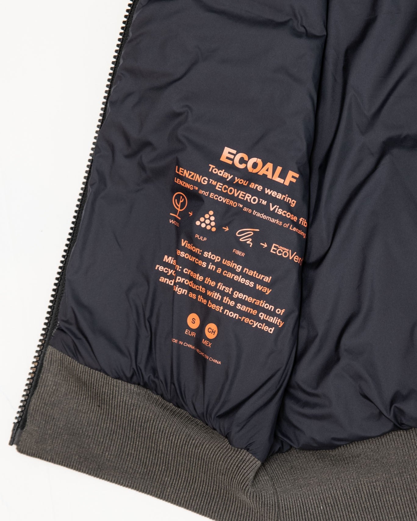 CHALECO ECOALF 128/OLIVA / XXL