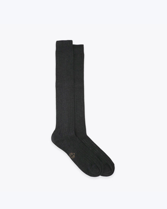 MILANO HIGH RIBBED SOCKS