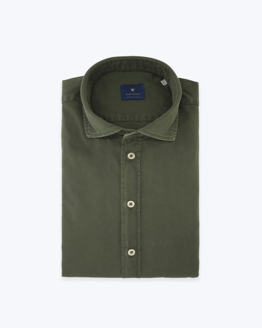 CAMISA VERDE BASTONCINO