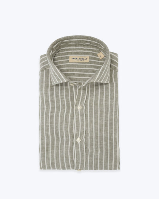 GHIRARDELLI LINEN SHIRT