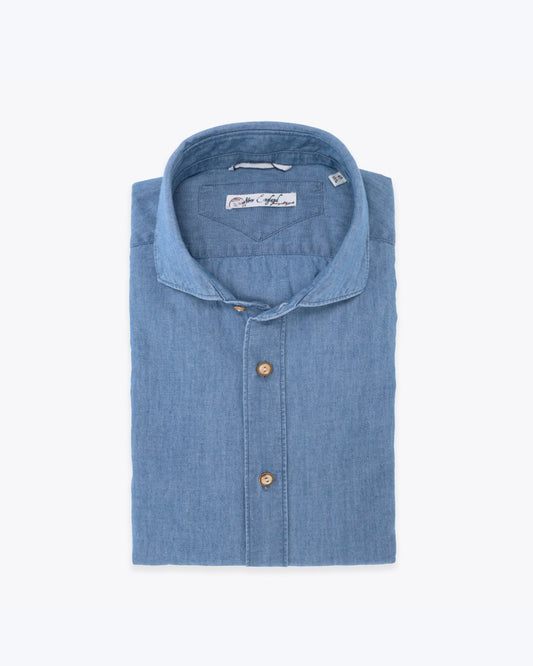 NEW ENGLAND DENIM SHIRT 