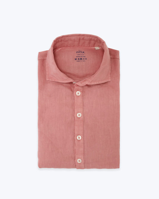 ALTEA LINEN POLO SHIRT