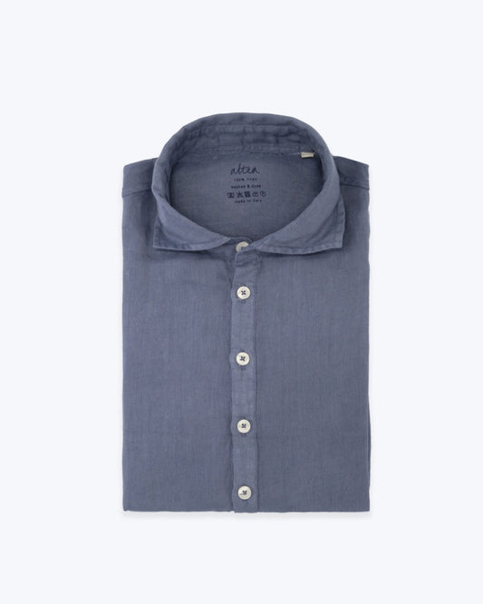 ALTEA LINEN POLO SHIRT 