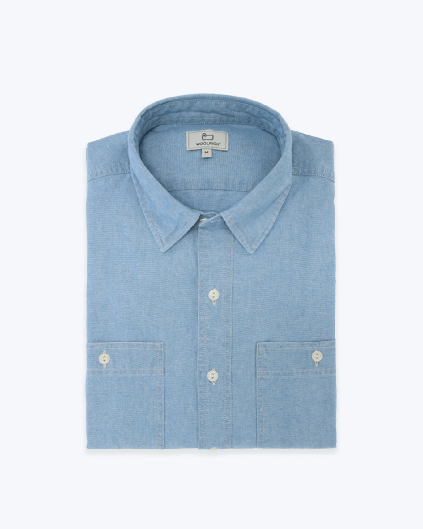 CAMISA DENIM CON BOLSILLOS WOOLRICH