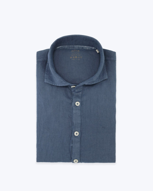 ALTEA LINEN POLO SHIRT